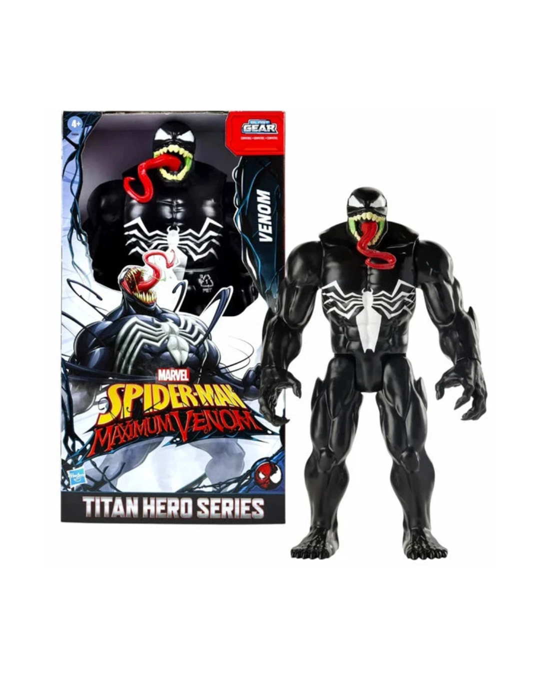 Marvel Spider-Man Maximum Venom Titan Hero Series Venom Action Figure Superhero Collectible