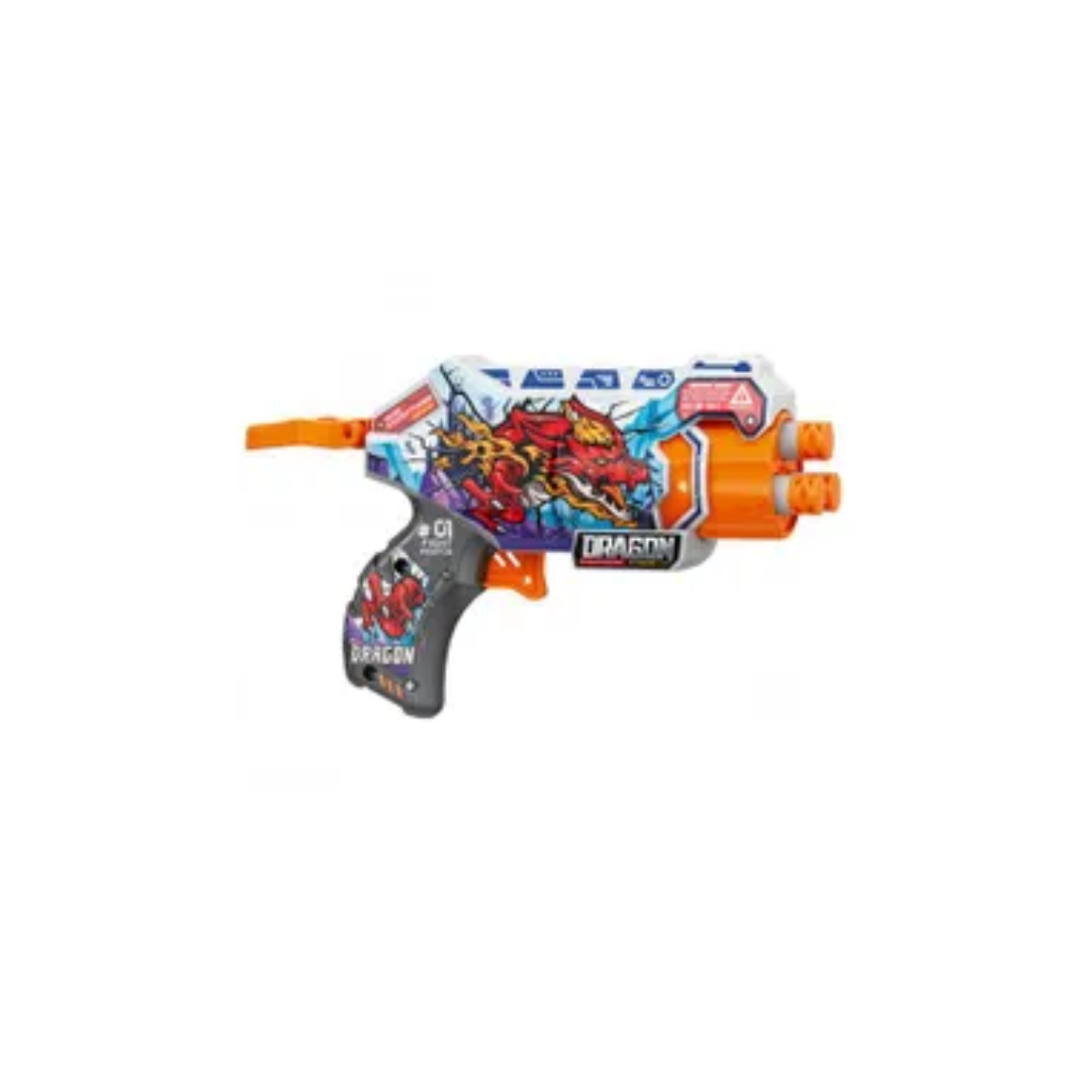 Fire Force Graffiti Blaster Gun 4 Darts