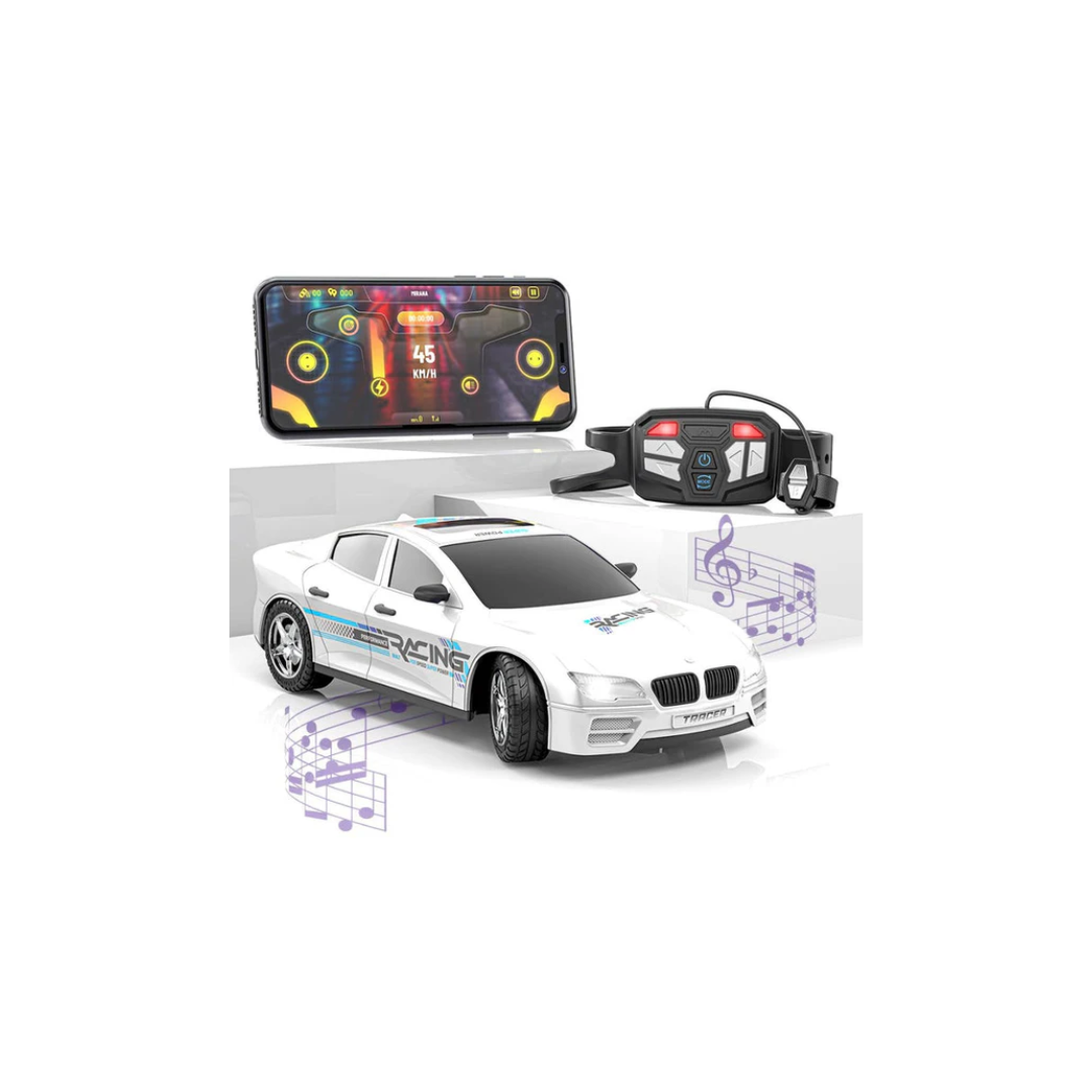 Mirana Watch Control Tracer Remote Control Car White