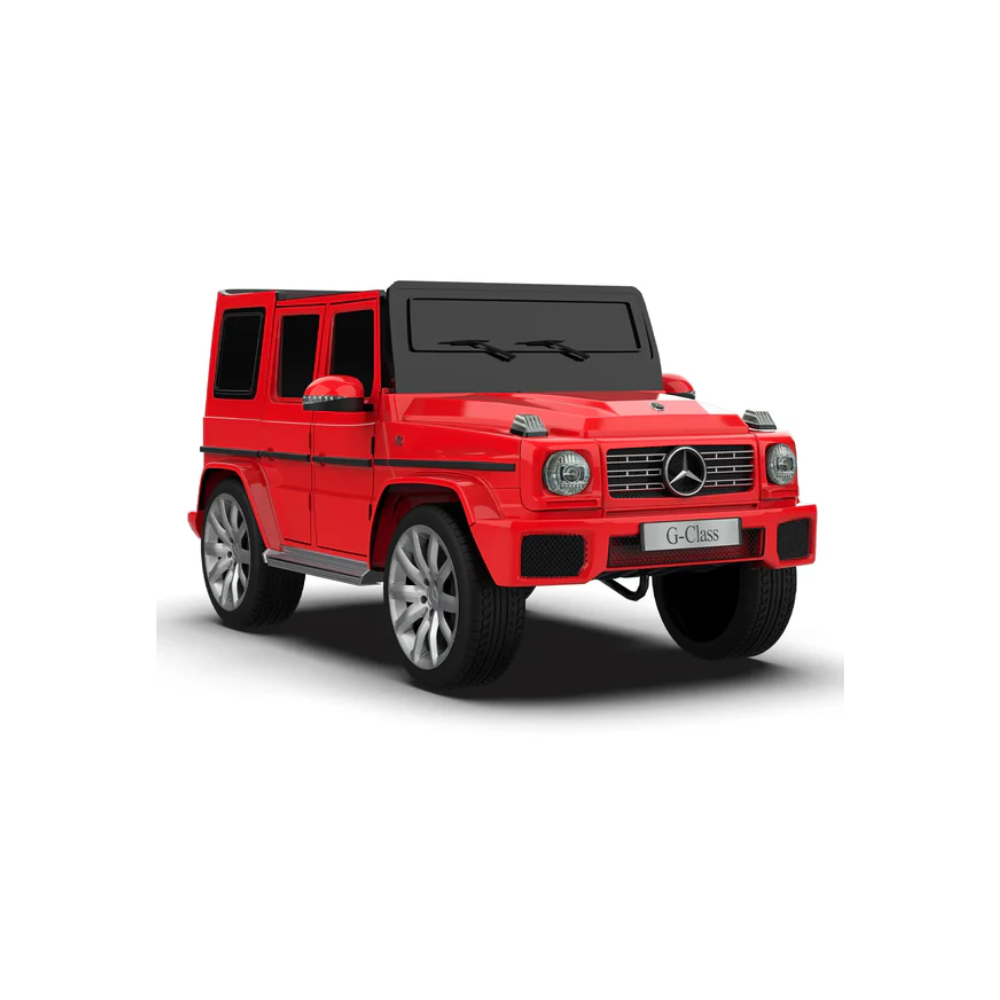 EMotorad Formula Fun Mercedes Benz G-Wagon Ride-On Car, Red