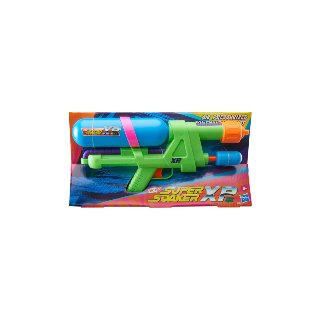 Hasbro Nerf Super Soaker Flip Fill Water Blaster - 4 Spray Styles - Fast Fill - Large 890ml Water Tank