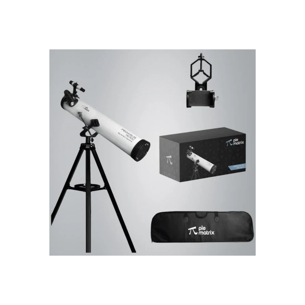 Pie Matrix Pegasus 76mm AZ Newtonian Reflector Telescope (76700)