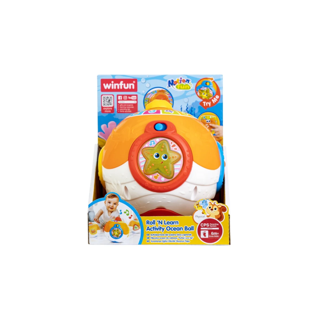 Winfun Roll and Learn Activity Ocean Ball