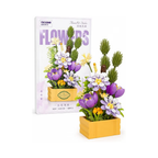 Pot Flower Building Block Set