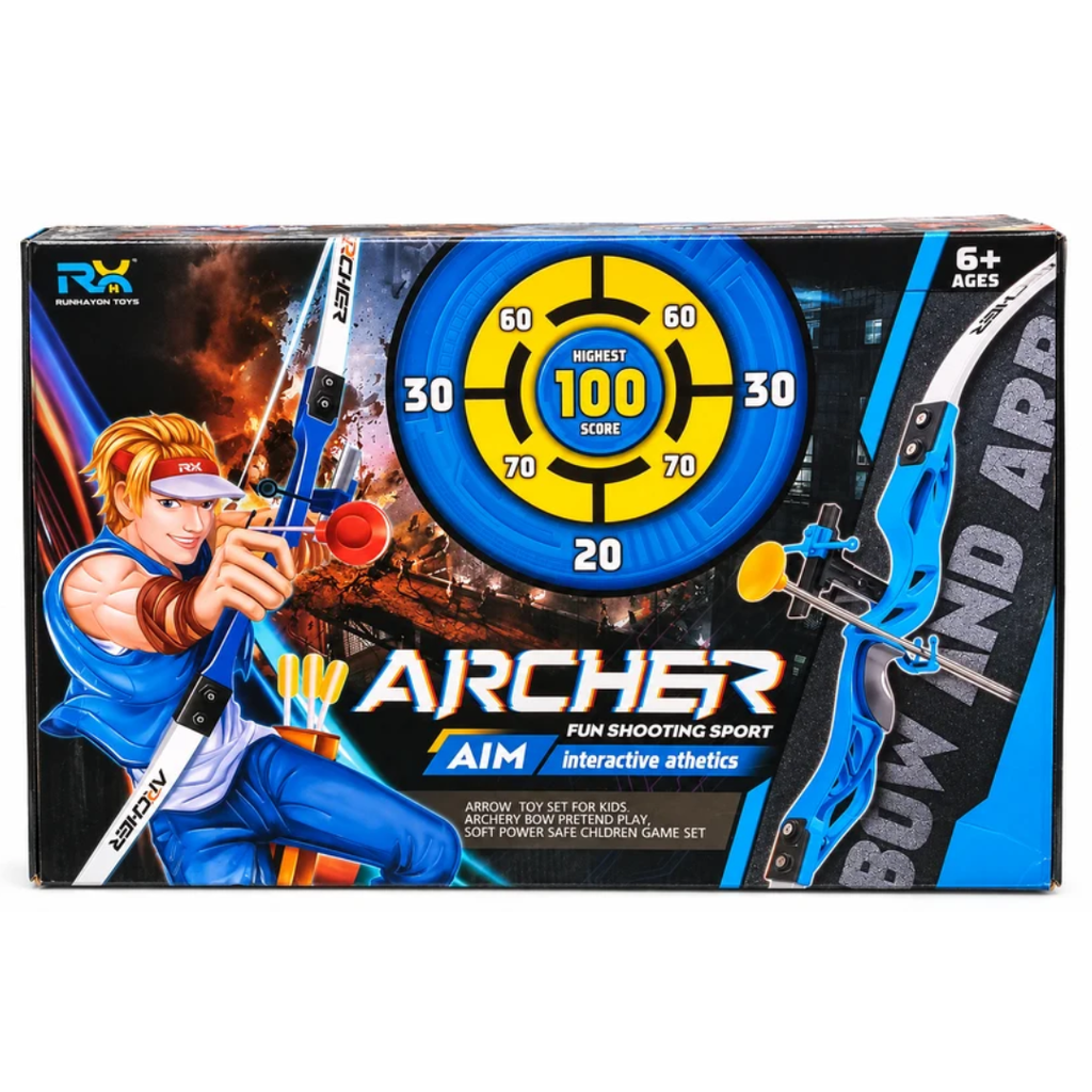 Kids Archery Bow & Arrow Target Shooting Set