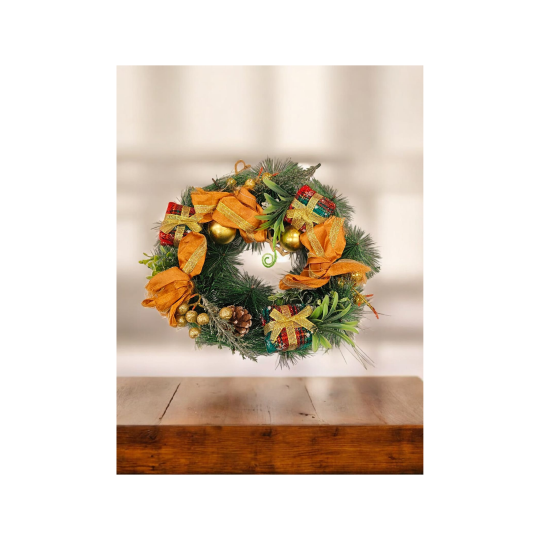 Christmas Premium Hanging Wreath 25x25cm