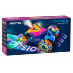 XBAOTEC 2.4G Induction Remote Control Spray & Light Stunt Car for Kids
