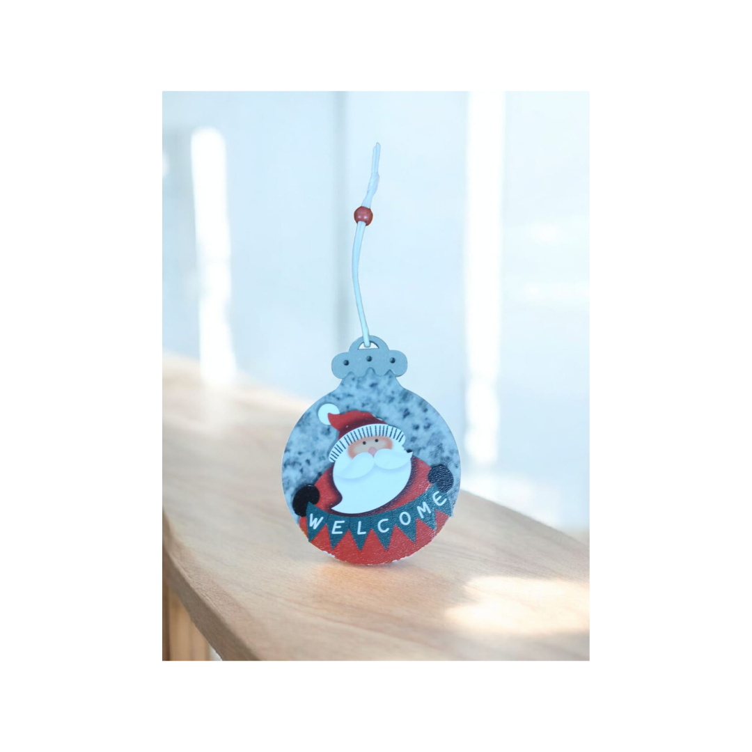 Christmas Premium Wooden Wall Hanging Welcome