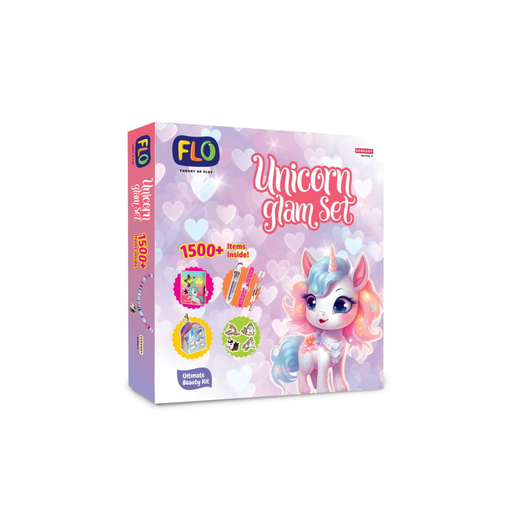 FLO Toys Unicorn Glam Set For Kids Ages 8+