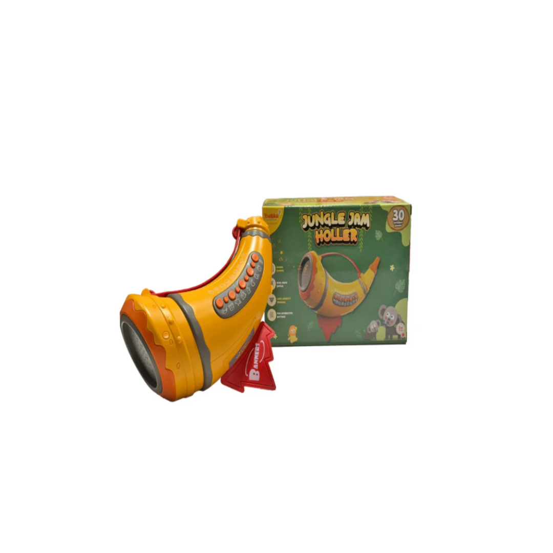 Youreka Jungle Jam Holler Animal Sound Trumpet Musical Toy