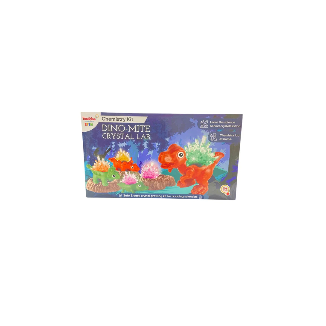 Youreka Stem Chemistry Kit Dino - Mite Crystal Lab 8Yrs+