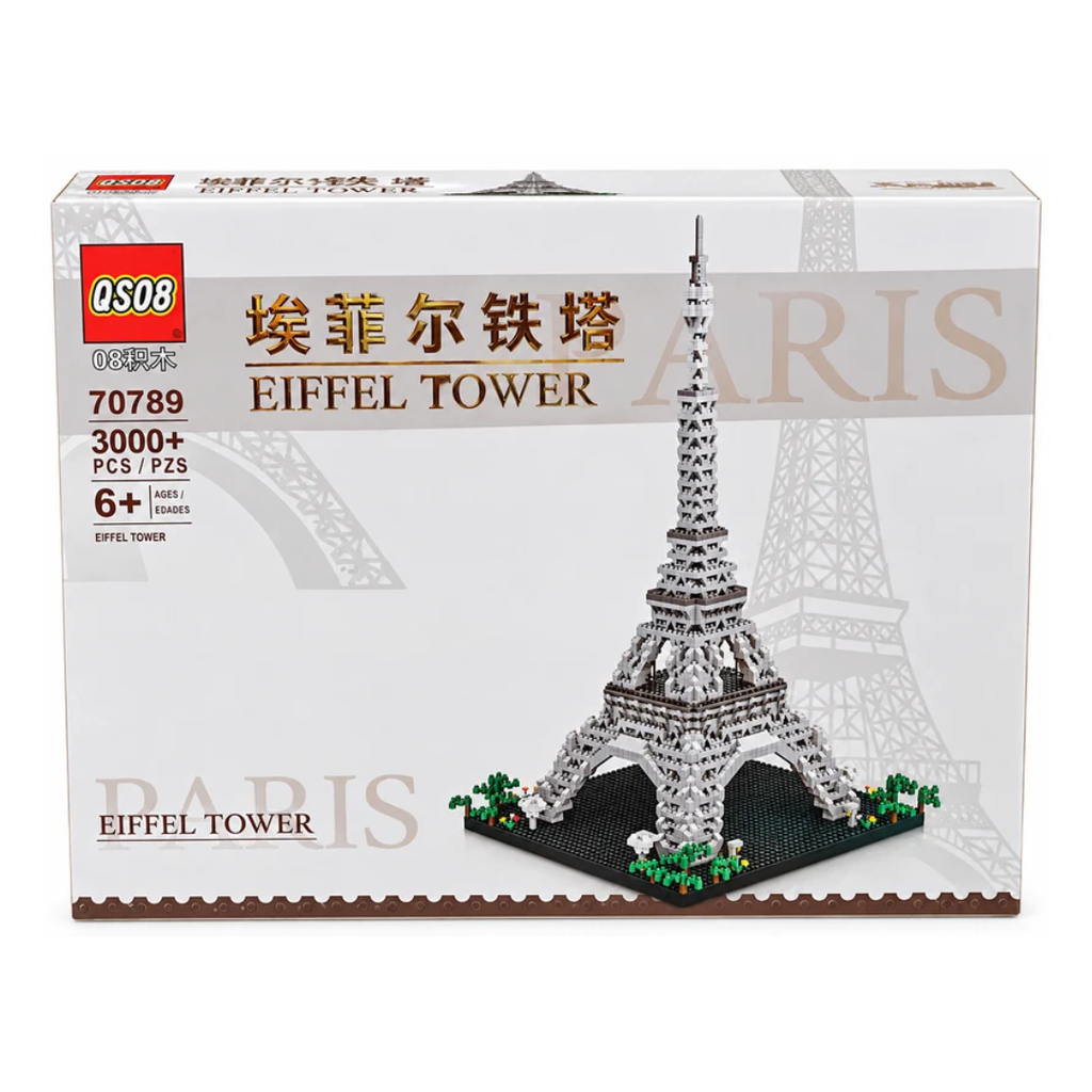 QS08 Eiffel Tower Building Blocks Set – 3000+ Pieces Blocks Model 70789