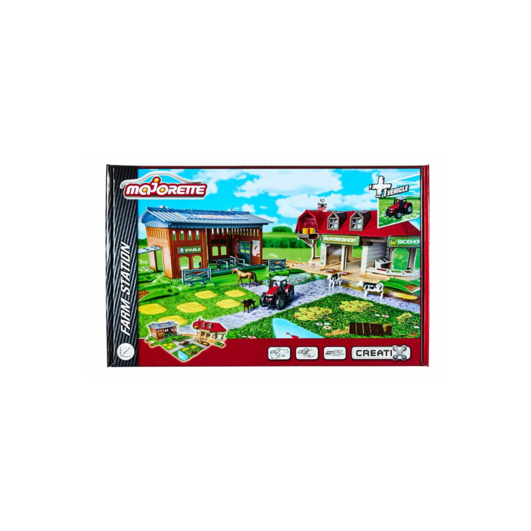 Majorette Creatix Farm Feature-Packed Toy Farm With Barn