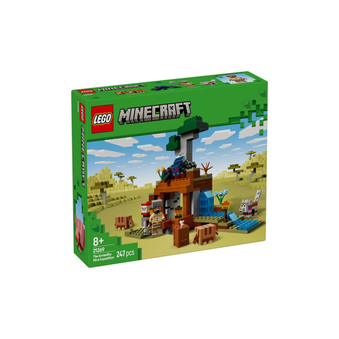 Lego 21269 Minecraft The Armadillo Mine Expedition (247 Pieces )