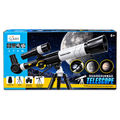 KRY Guangxuebao Professional Astronomical Telescope with Tripod, Phone Clip & 3 Eyepieces | STEM Educational Science Toy for Kids Ages 6+