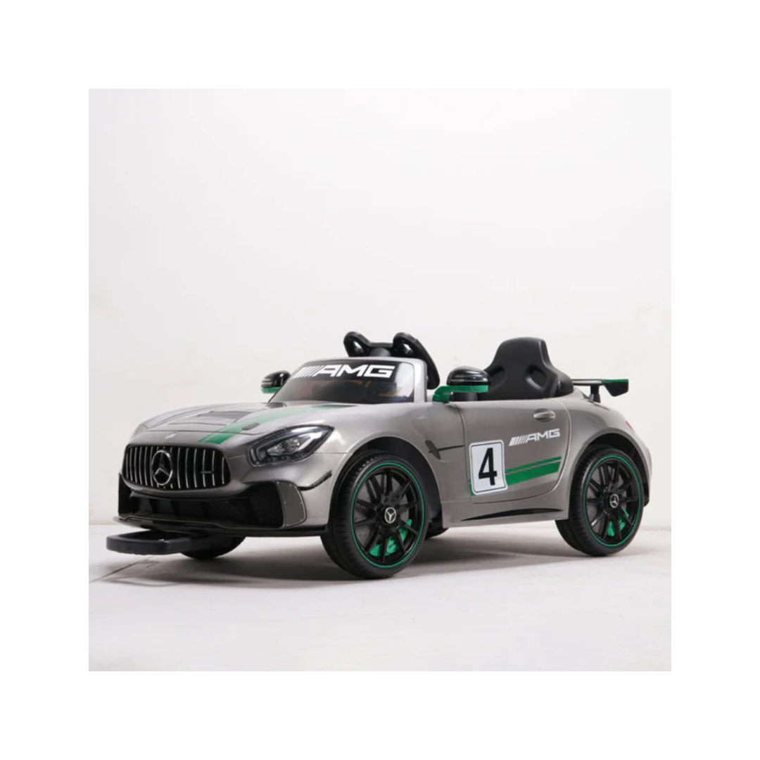 Emotorad Formula Fun Mercedes-Amg Gt4 Toy Ride-On Car (Silver)