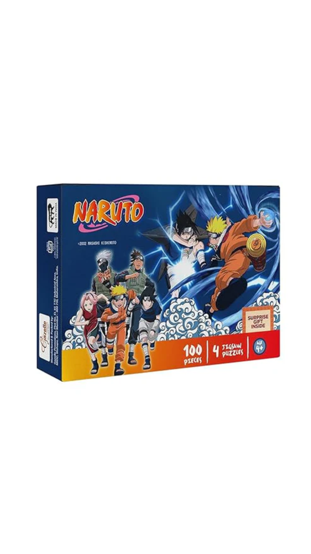 Topps 4in1 Naruto Jigsaw Puzzles (100 pieces)