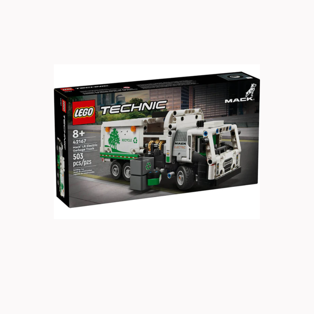 Lego 42167 Technic Mack LR Electric Garbage Truck - 503 Pieces