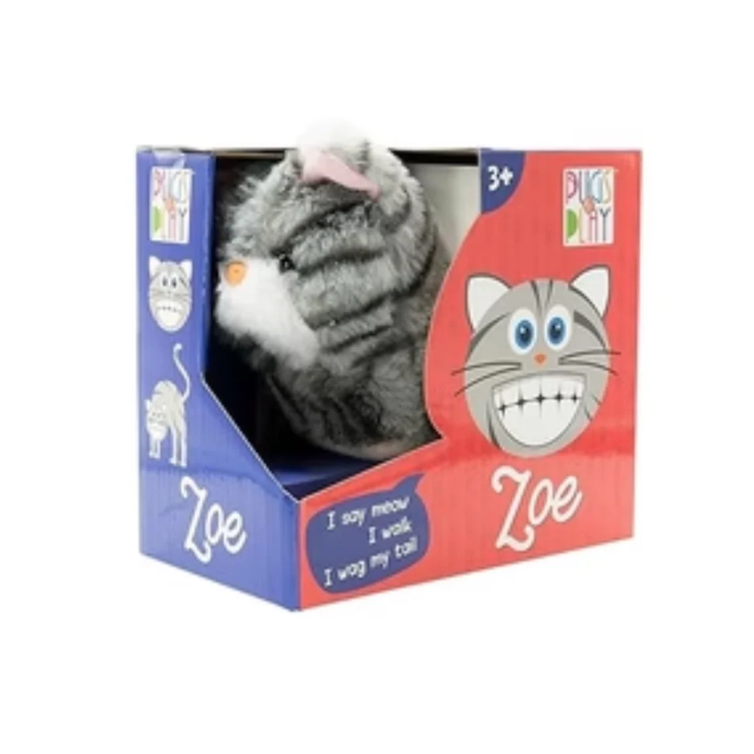 Pugs at Play Zoe Walking Cat