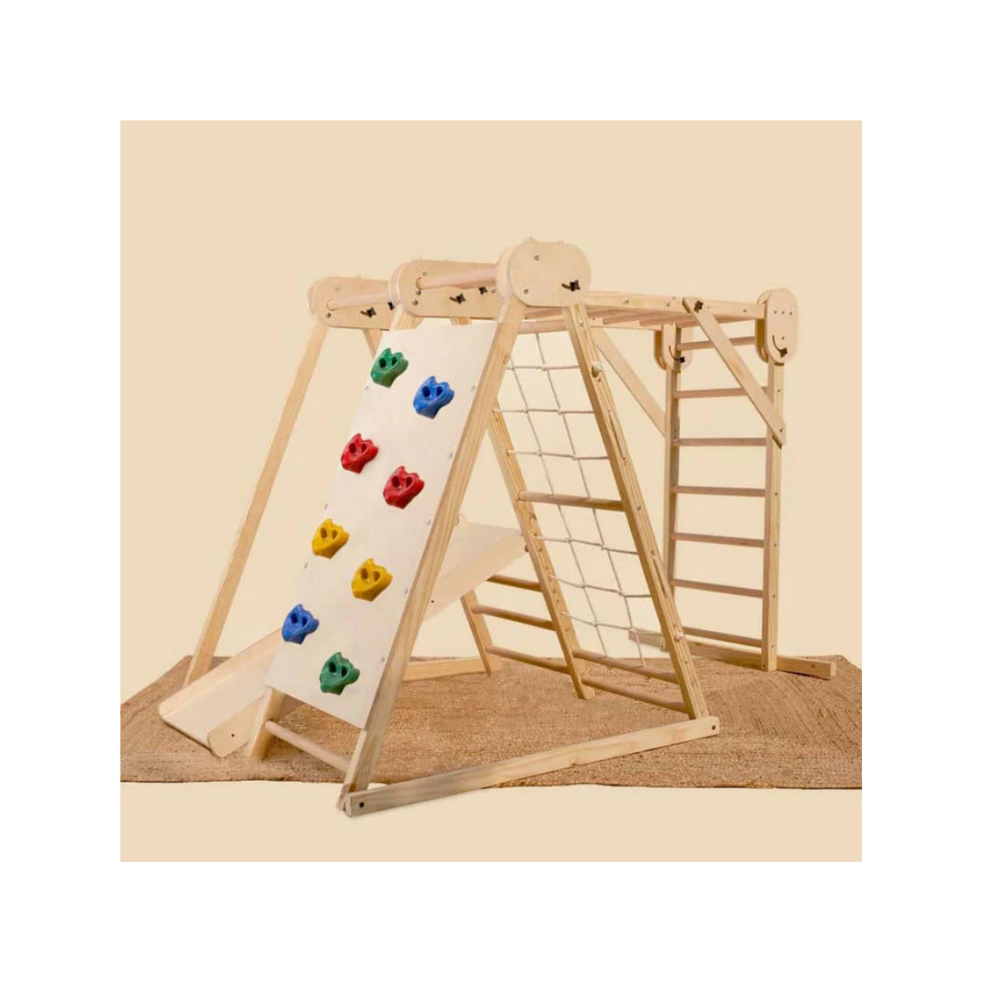 Curious Cub Wooden Foldable Jungle Gym