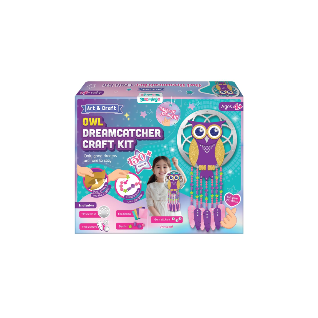 Bloomingo Art & Craft Kit-Owl Dreamcatcher