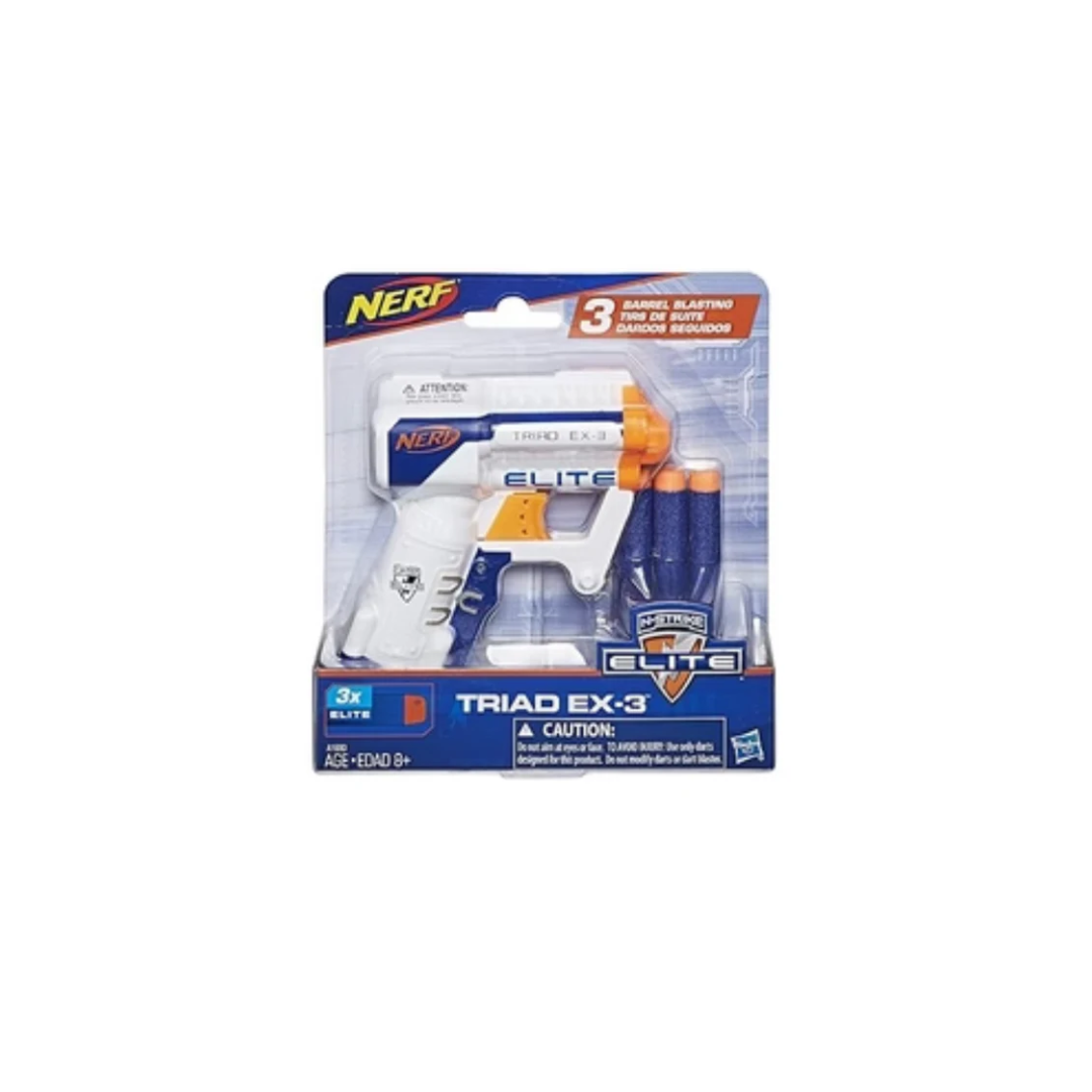 Hasbro Nerf N-Strike Elite Triad EX-3 Blaster,