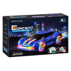 Concept Glare Stunt Remote Control Car with Lights & Spray – 2.4GHz