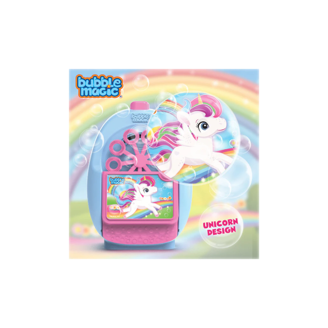 Win Magic Bubble Magic Bubble Machine For Kids Unicorn