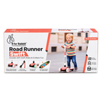 R for Rabbit Road Runner Swift Kids Kick Scooter with LED Wheels Blue Orange 3+ Years
