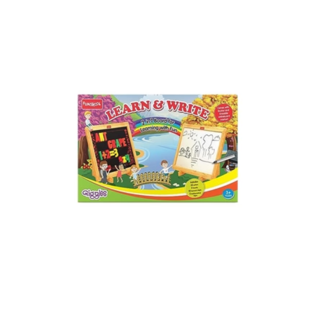 Funskool Learn and Write 2In1 Board Game