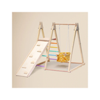 Curious Cub Wooden 4-in-1 Jungle Gym