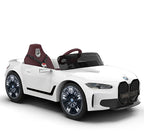 EMotorad Formula Fun Battery Oprated BMW i4 Ride-On Car, White