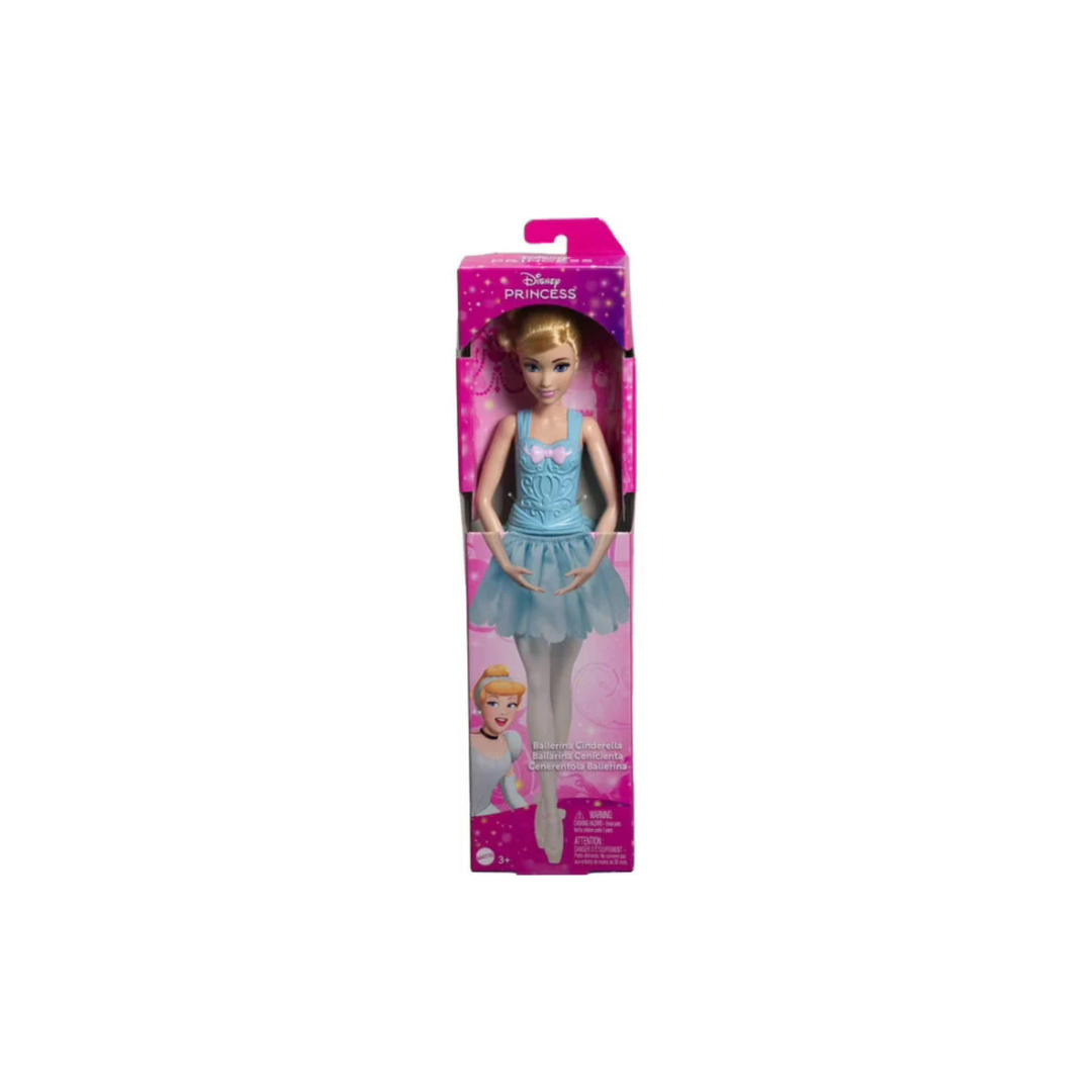 Mattel Disney Princess Ballerina Cinderella Doll For Ages 3+