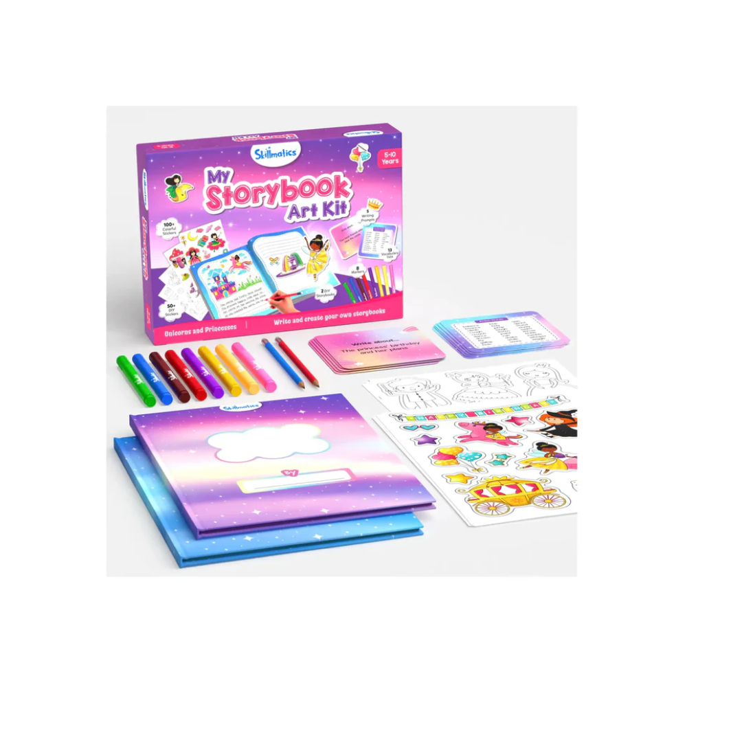 My Storybook Art Kit - Unicorns & Princesses (ages 5-10)