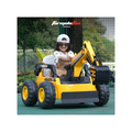Emotorad Formula Fun Mini Excavator Toy Ride-On Car (Yellow-Black), 3-7Years