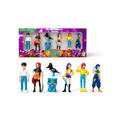 KPOP Demon Hunters Action Figure Set – (11cm) Anime Style Character Toy Collection for Kids (7 Figures + Accessories)