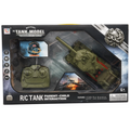 Military Remote Control Battle Tank with Remote Control, Lights & Sound – 360° Rotation