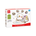 Hola 4-in-1 Musical Activity Gym Mat for Babies Interactive Play Gym with Piano, Hanging Toys & Sleep Soother