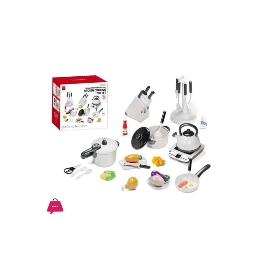 Rainbow Toys Pretend Kitchen Cooking Toy Set