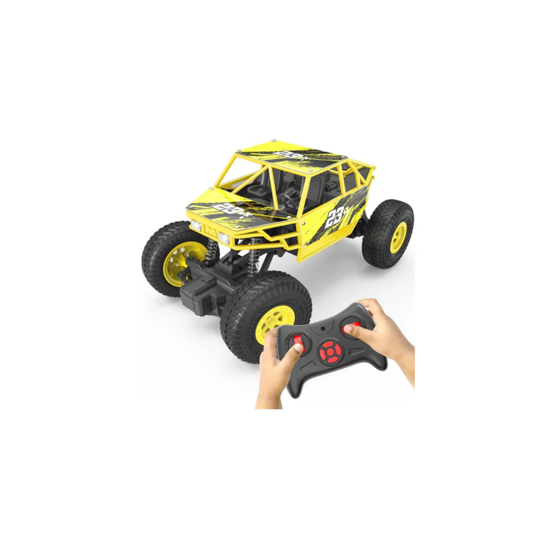 Mirana Duster 4WD 4x4 Remote Car Yellow