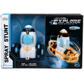 Remote Control Space Explore 2-Wheel RC Drift Stunt Car with 360° Spin