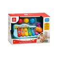 Hola 3-in-1 Pop & Play Music Center Rainbow Xylophone with Pounding Toy