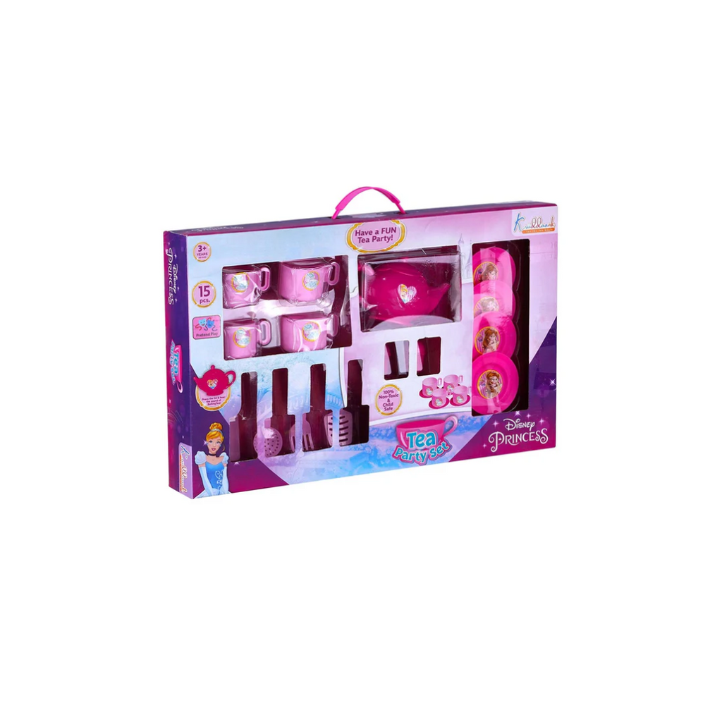 Kriiddaank Tea Party Set 15Pieces Disney Princess, 3Y+