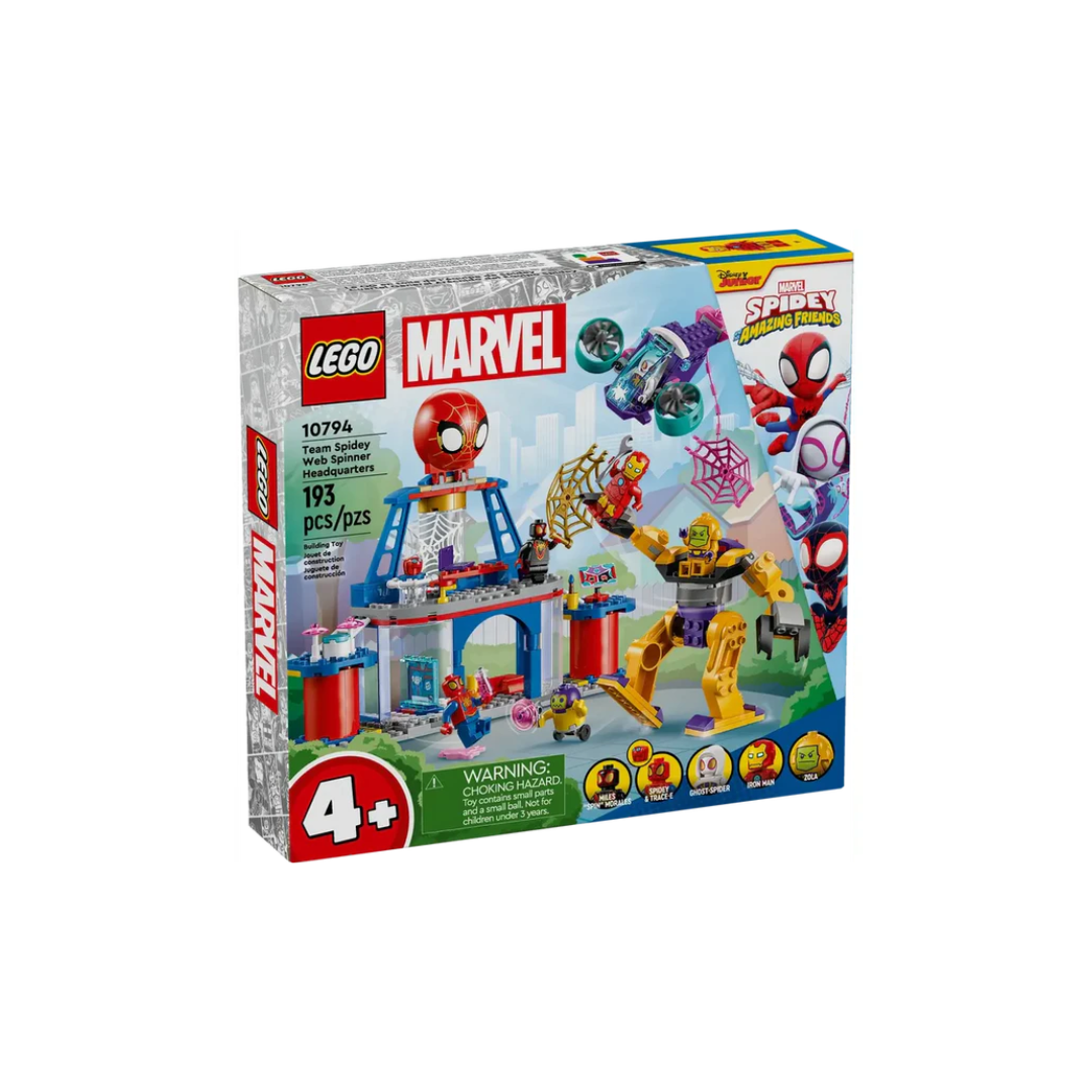 Lego 10794 Spidey Team Spidey Web Spinner Headquarters (193 Pieces)