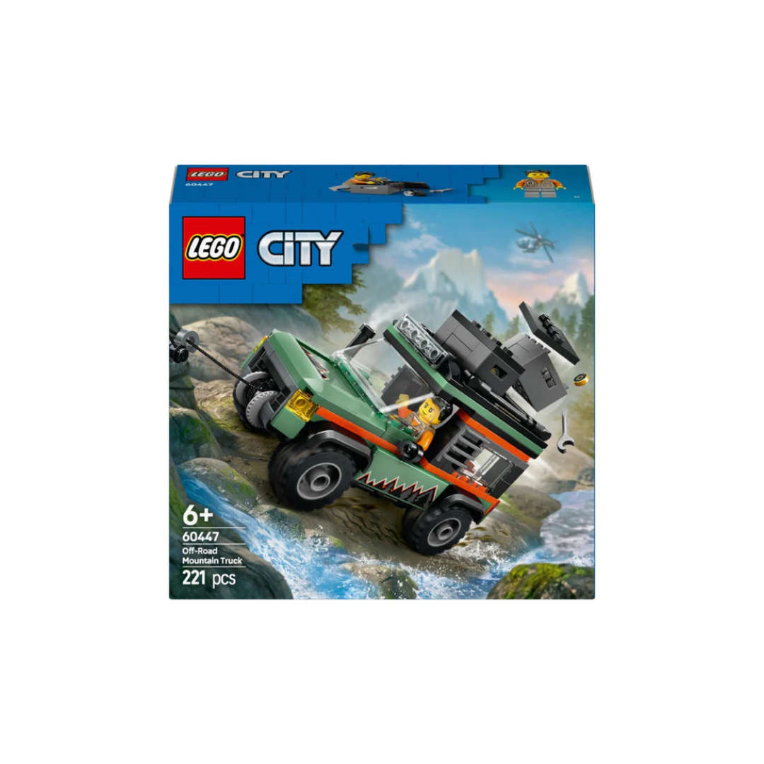 Lego 60447 City Off-Road 4x4 Mountain Truck (221 Pieces)