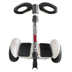 Hoverpro Self-Balancing Scooter with Adjustable Handle Bar – White Hybrid Duo Miniseg White with Handle Hoverboard