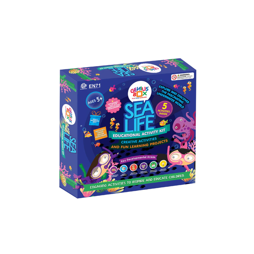 Genius Box Amazing  Sea Life STEM Activity Kit Educational