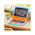 FiveStar 2 in 1 Tablet & Laptop Educational Toy Infant Touch Tablet Learning Machine for Kids
