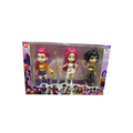 KPop Demon Hunter Girl Collectible Figure Set 3pk