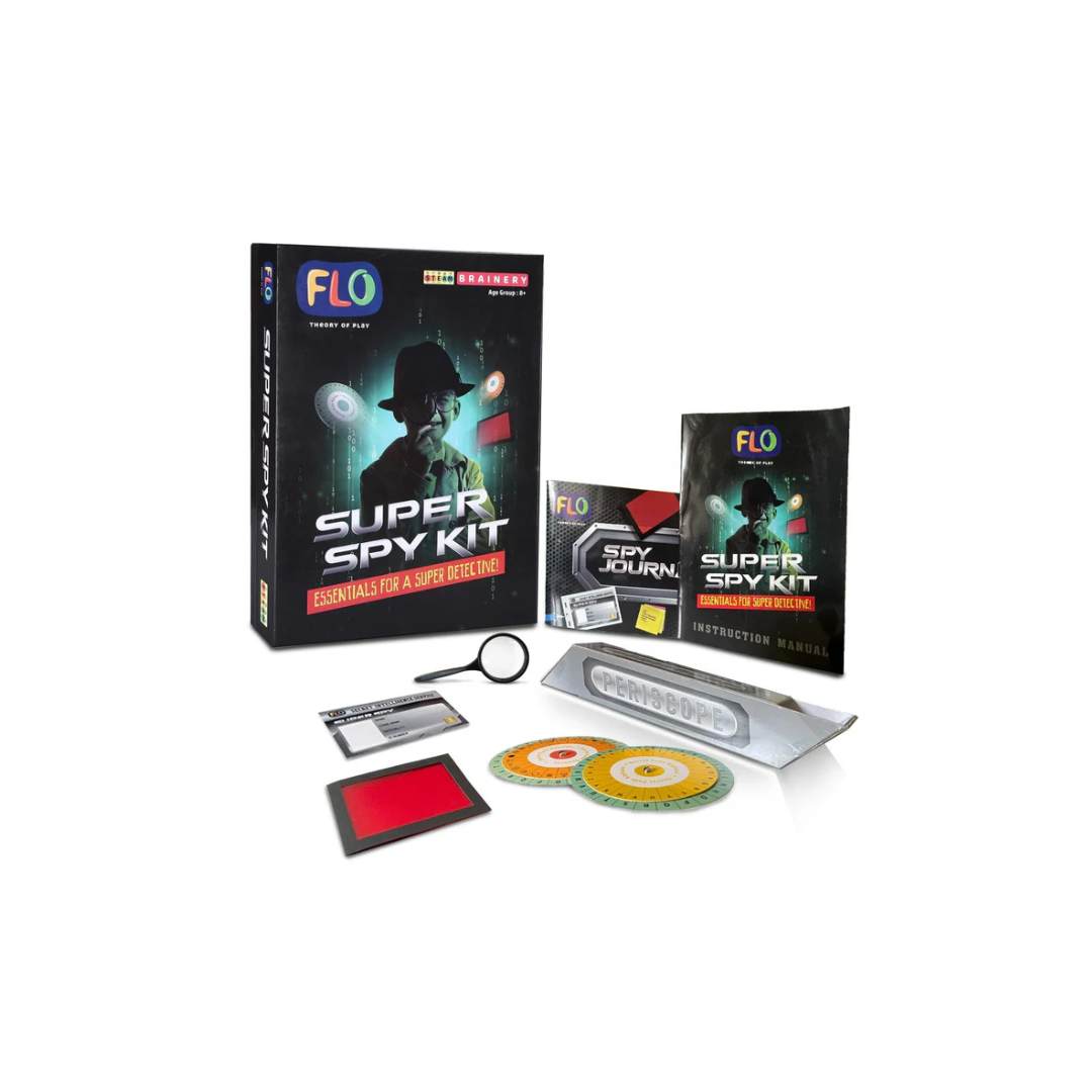 FLO Toys Super Spy Kit Science Kit For Kids Ages 8+